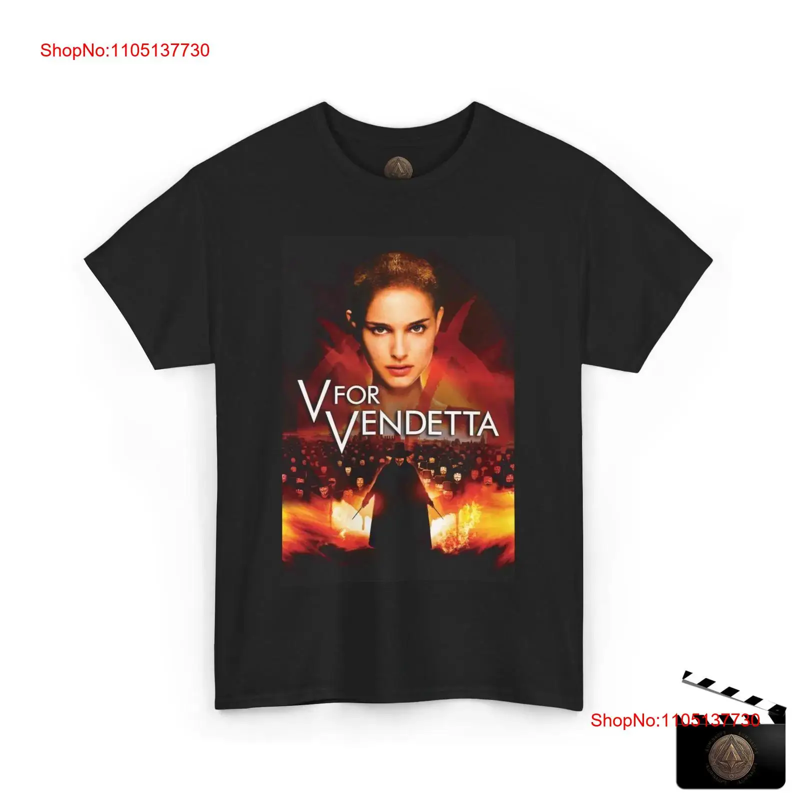 Poster Men Fashion - V For Vendetta Movie Poster T-shirt