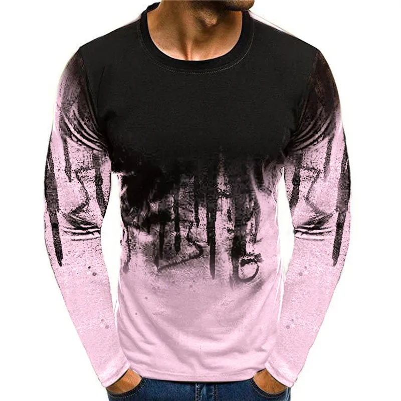 Men'S Fashion T Shirts - 2026 Nieuw herfst- en wintermodel: heren-T-shirt