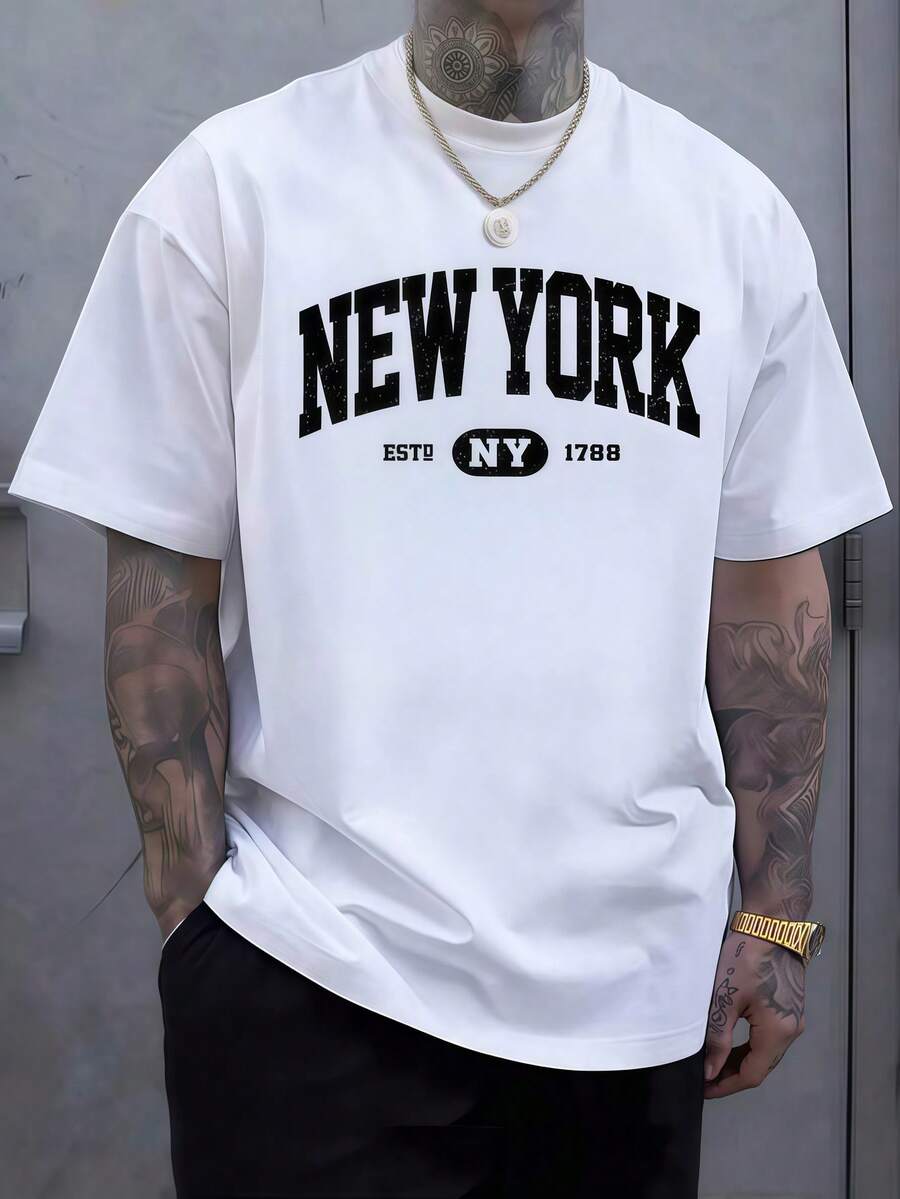 Men'S Fashion New York - 1 stuk heren kleding New York
