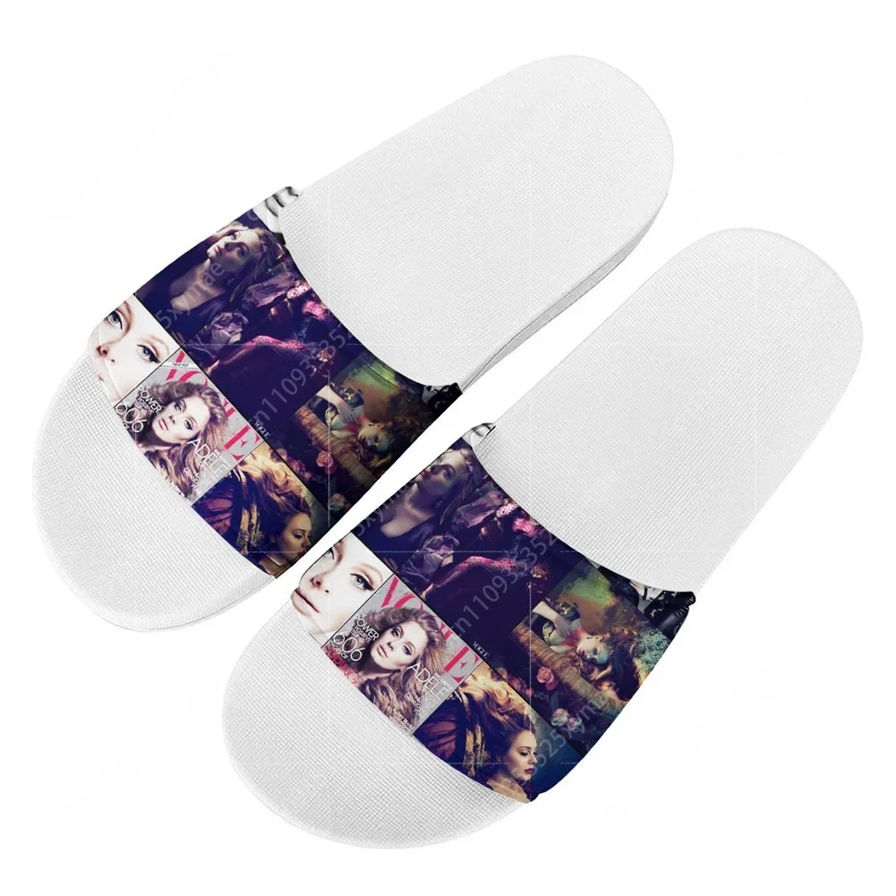 Poster Men Fashion - Adele Singer Poster Slippers Mode Waterschoenen