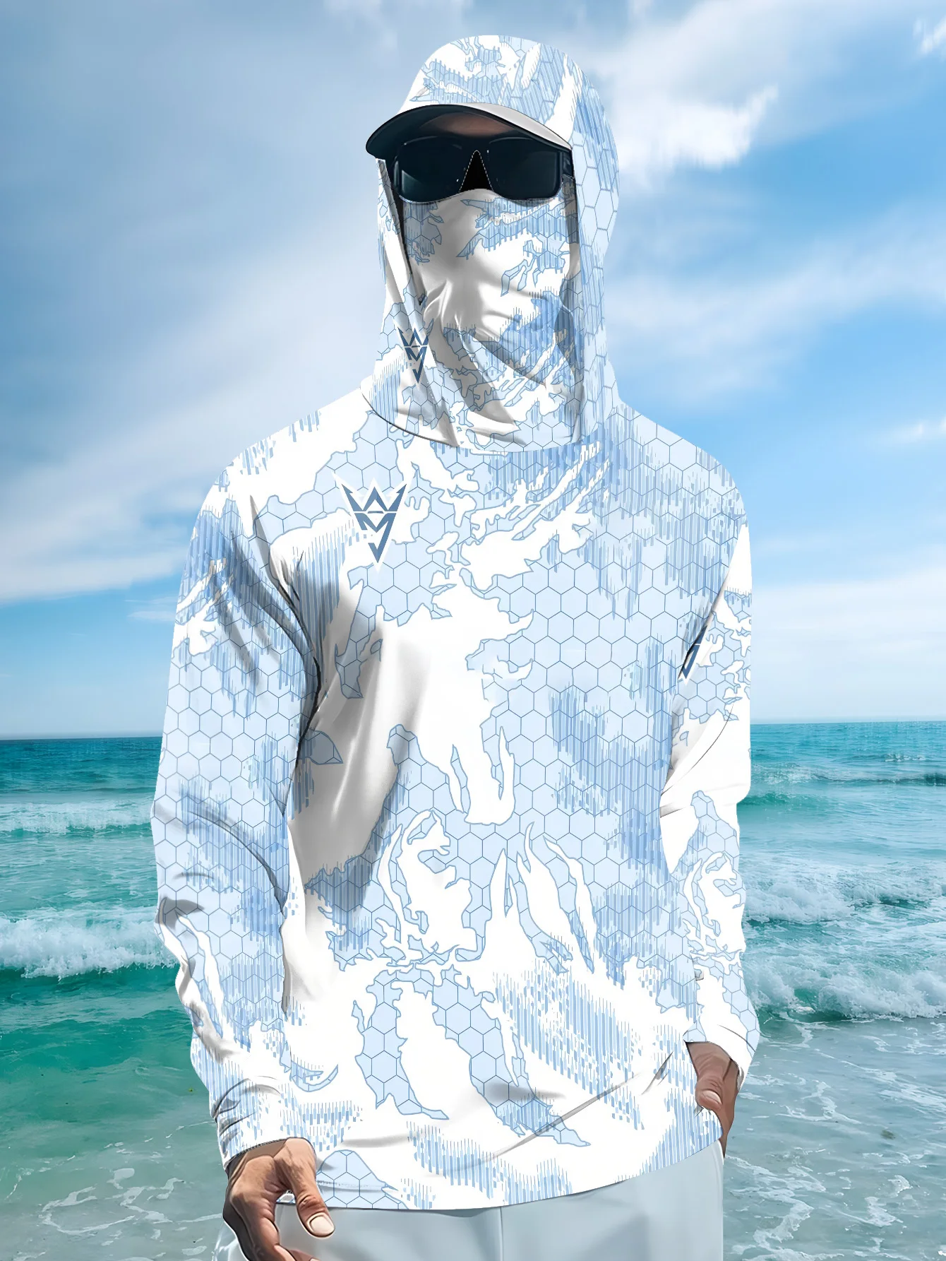 Mens Fashion Summer - 2026 Nieuw model UV-bestendig vissershirt met