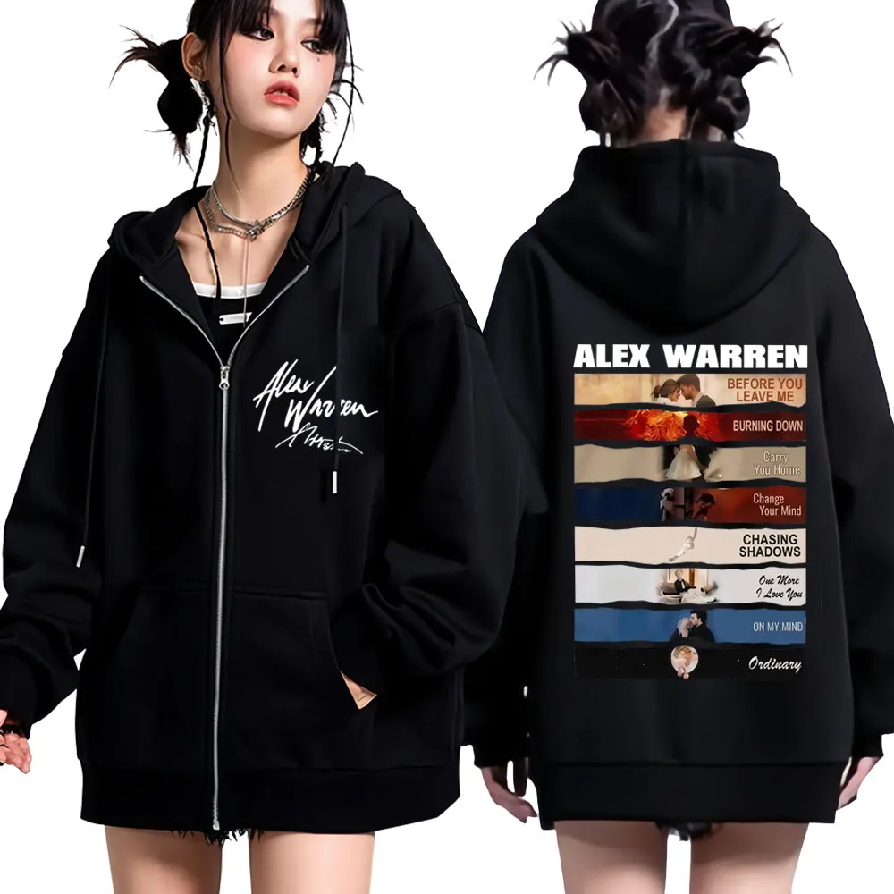 Zanger Alex Warren 2026 Tour P - Mens Fashion Zip Up Hoodies recensie en prijs