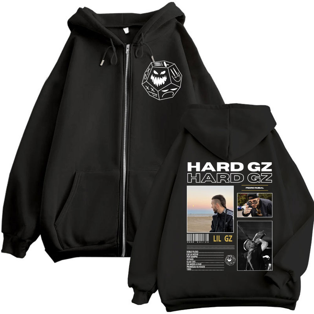 Rapper HARD GZ Tour 2025 Zippe - Mens Fashion Zip Up Hoodies recensie en prijs