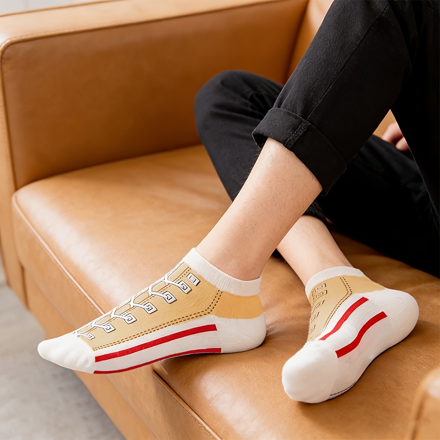 5 paar heren zomer dunne katoe - Socks Ankle Men recensie en prijs