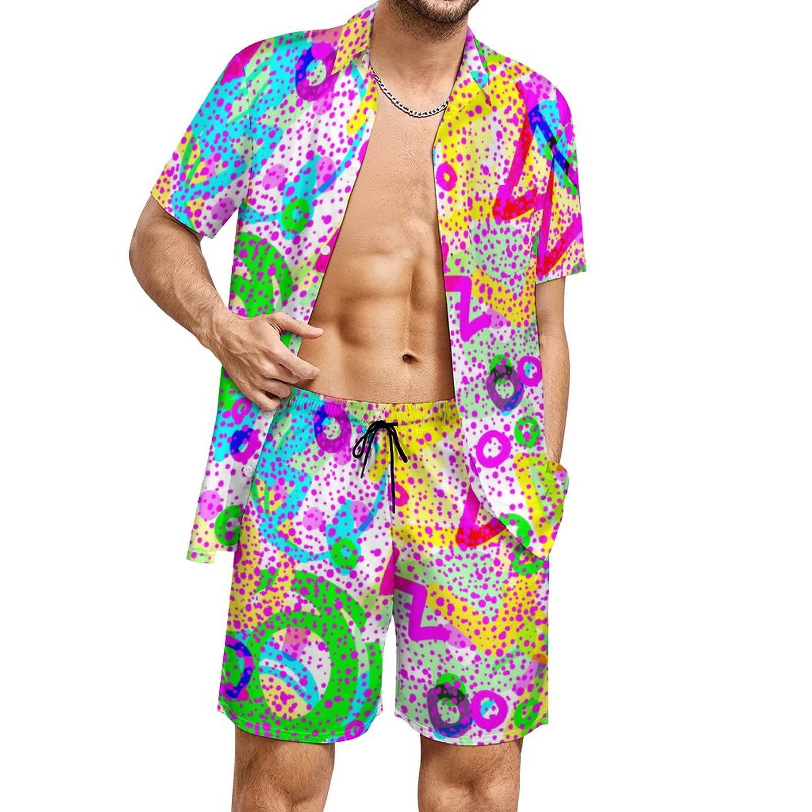 Zomer onregelmatige geometrisc - Mens Fashion Clothes recensie en prijs