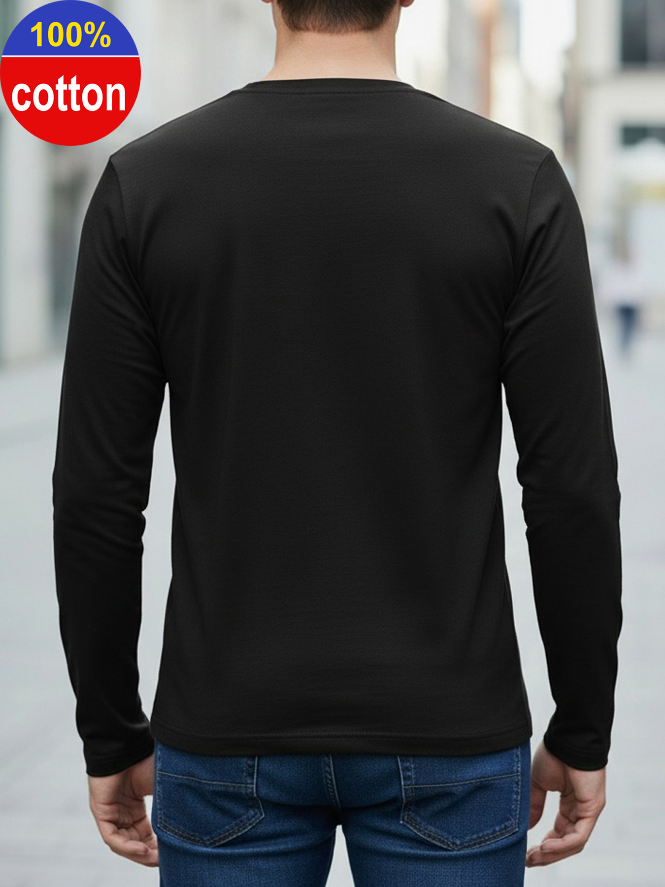 100% puur katoen heren T-shirt - Mens Fashion Summer recensie en prijs