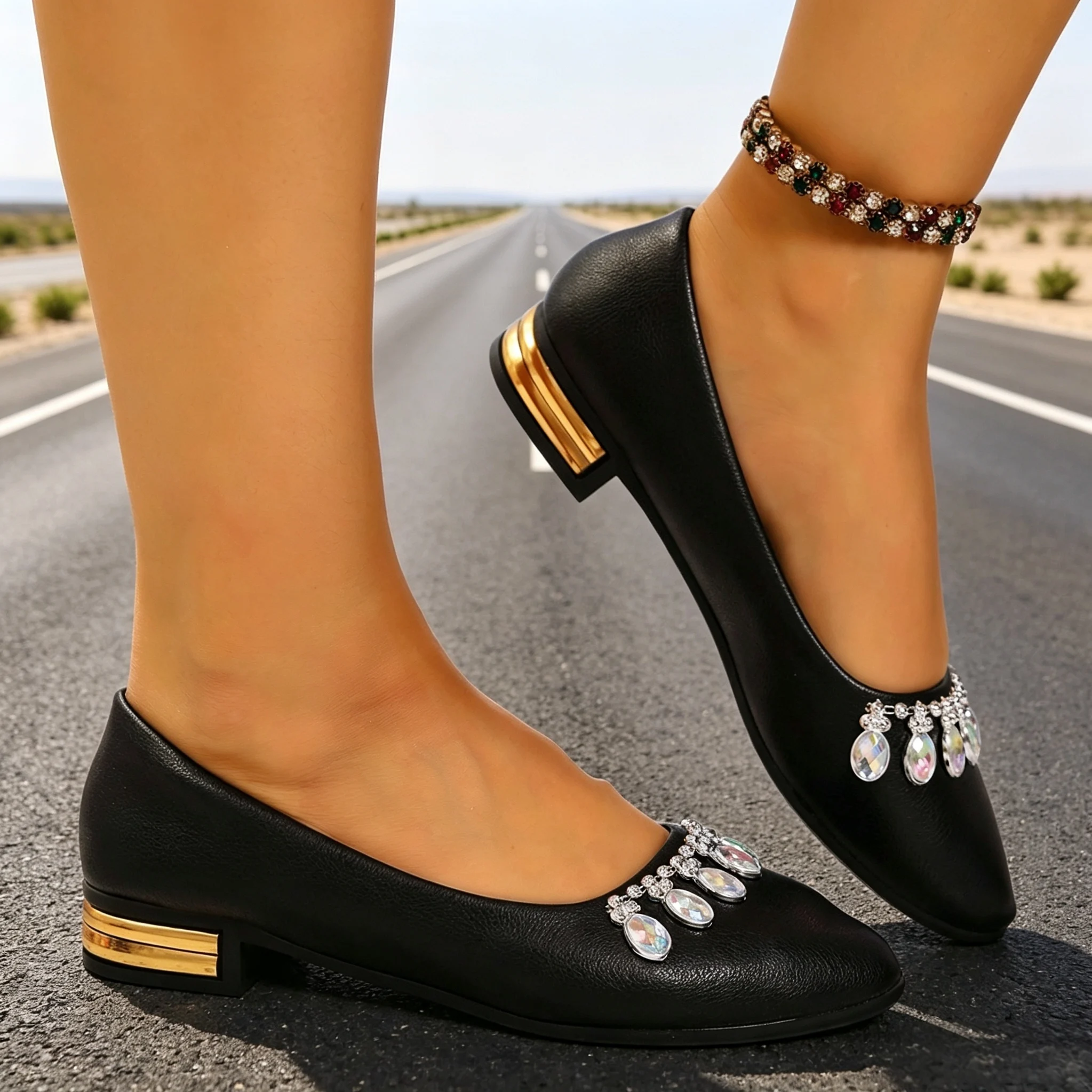 Dames Flats Pointed Toe Ballet - Men'S Fashion News recensie en prijs
