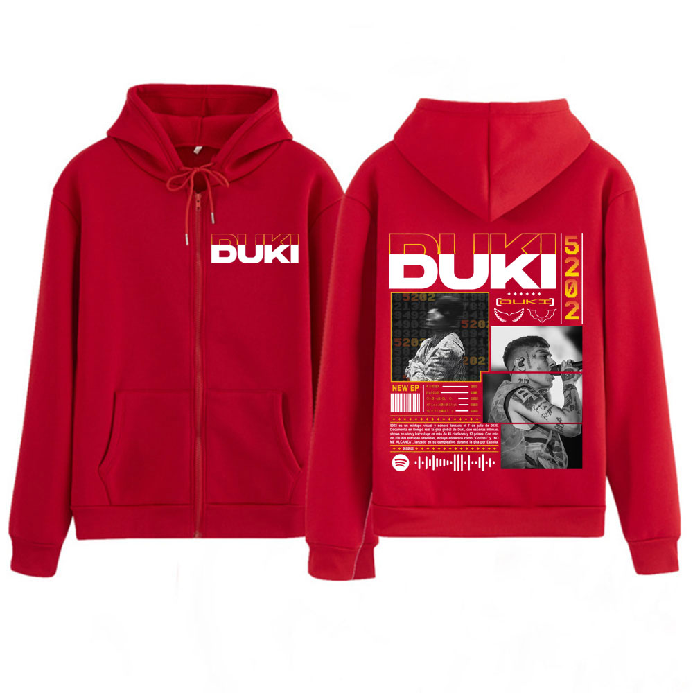 Rapper Duki Duki 5202 MIXTAPE  - Mens Fashion Zip Up Hoodies recensie en prijs